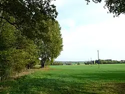 Limeswanderweg zwischen den Turmstellen Wp 10/14 und 10/15