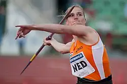 Bregje Crolla erreichte mit 55,82&nbsp;m nicht das&nbsp;Finale