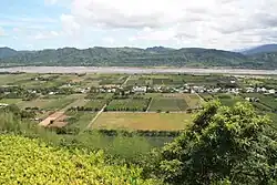 Blick auf Luye Richtung Osten