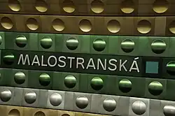 Metro Prag: Metron Gestaltung: Jiří Rathouský