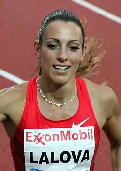 Iwet Lalowa Rang drei in 23,03&nbsp;s