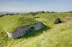 Hohltraversen des Fort de Lomont