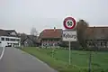 Ortseingang von Kyburg