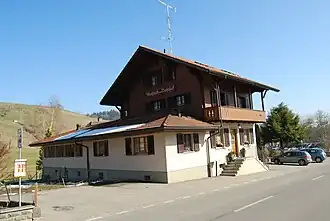 Wirtschaft «zum Bahnhof» in Haltestelle