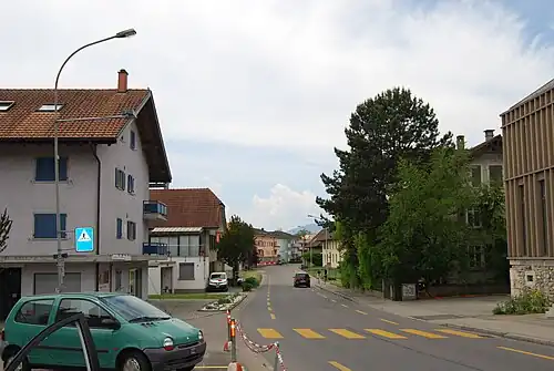 Hauptstrasse Richtung Westen