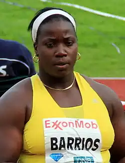 Barrios bei den Bislett Games, 2012