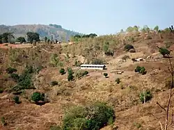 Blick auf die Schule von Lebutun
