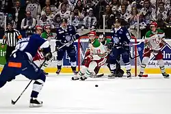 Leksands IF hat den Mora IK zu Gast