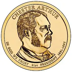 Chester A. Arthur – Dollar