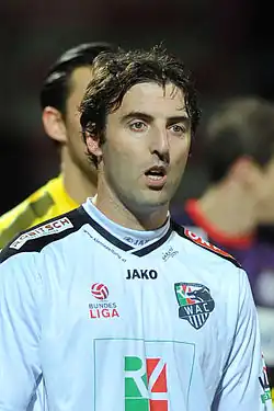 Joachim Standfest erreichte von 1998 bis 2007 sechs Titel mit dem GAK und ist mit drei Toren Rekordschütze im Europacup