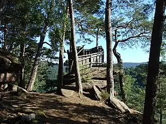 Aussichtspunkt Deichenwand