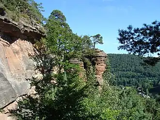 Großer Breitenberg – Deichenwand
