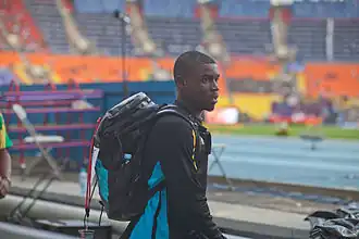 Shavez Hart – ausgeschieden als Sechster in 10,36&nbsp;s