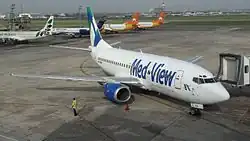 Boeing 737-500 der Med-View Airline