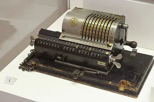 Brunsviga mit Schutzmarke G.N.&C.g.a.A. (BLM)