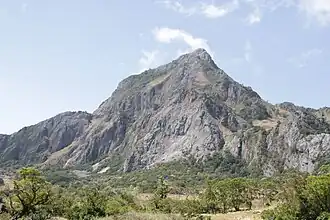 Der Matebian Mane von Uaibitae aus gesehen