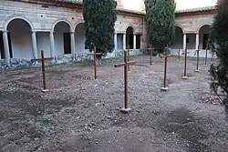 Kloster Porta Coeli, Spanien, Mönchsfriedhof (2014)