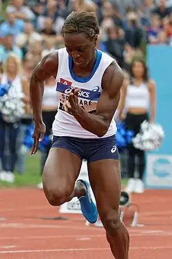 Myriam Soumaré Rang fünf in 11,31&nbsp;s