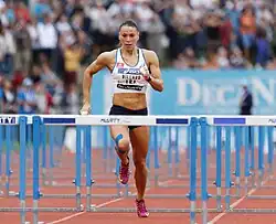 Cindy Billaud Rang acht in 13,20&nbsp;s