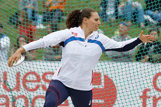 Mélina Robert-Michon erreichte Platz&nbsp;sechs