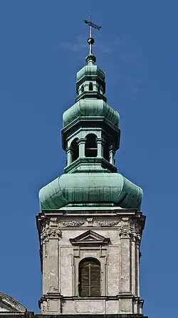 Detailansicht eines Turmhelms