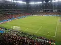Innenansicht während der Achtelfinalpartie Costa Rica gegen Griechenland (5:3) am 29. Juni bei der Fußball-Weltmeisterschaft 2014