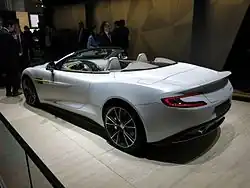 Heckansicht des Cabriolets Volante