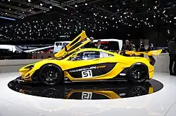 McLaren P1 GTR, Seite