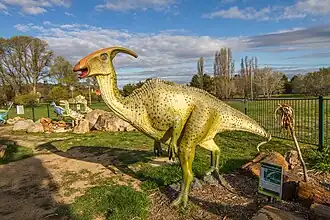 Parasaurolophus-Modell