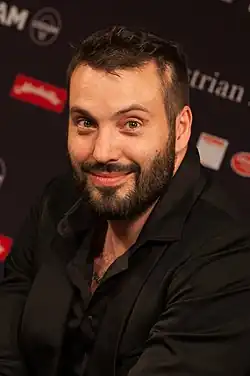 Václav Noid Bárta beim Eurovision Song Contest 2015