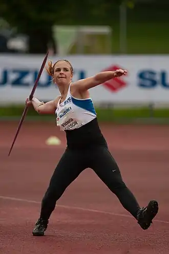 Victoria Hudson im Jahr 2015