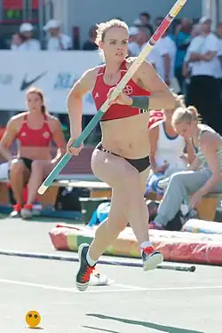 Silke Spiegelburg Geteilter Rang acht mit 4,45&nbsp;m