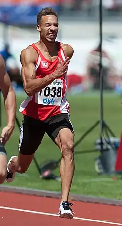 Steven Müller – ausgeschieden als Sechster in 20,69&nbsp;s