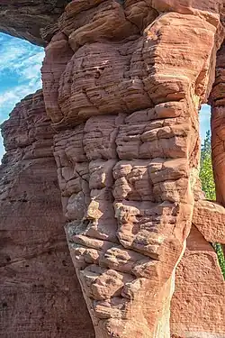 Oberteil des Tischfußes