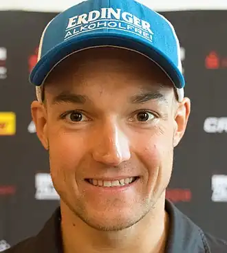 Andreas Dreitz beim Ironman 70.3 Germany, 2016