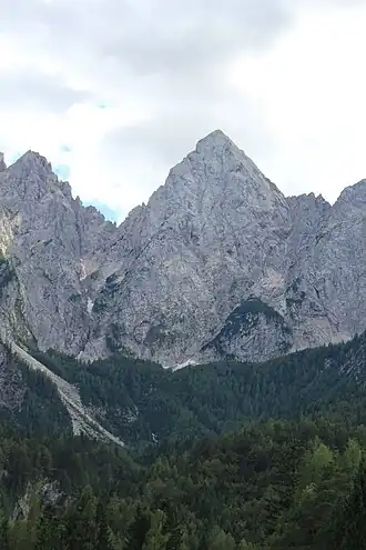Der Berg von der Nordseite