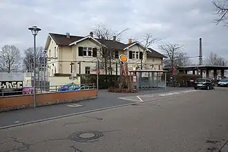 Empfangsgebäude Bahnhof Malsch