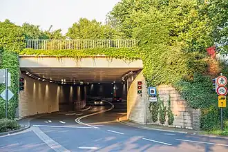 L 3139 Tunnel Weimarer Straße