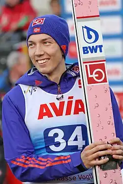 Johann André Forfang (*&nbsp;1995)