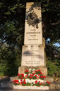 Denkmal Klaus Leuenberger