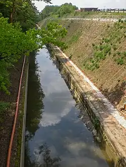 Trockengelegter Kanal 2017