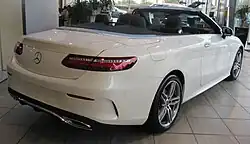 Cabriolet, Heckansicht