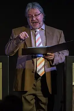 Uwe G. Ebert als Amtsrat Nüsterlitz