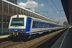 ÖBB 4020 weiß blau öbb logo