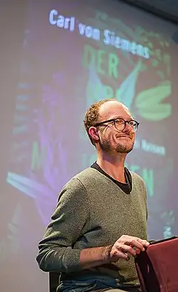 Carl von Siemens, Schriftsteller, Lesung, Vortrag, 2018