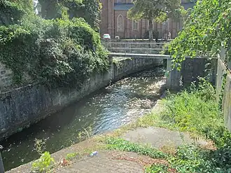 Brücke am Floßbach-Abzweig in Neustadt