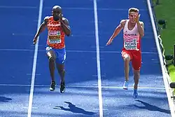 Markus Fuchs – Rang sechs im zweiten Vorlauf und damit&nbsp;ausgeschieden