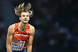 Douwe Amels Rang zehn mit&nbsp;2,22&nbsp;m