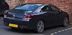Peugeot 508 GT, Heckseitenansicht