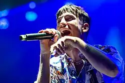 Yung Hurn bei Rock im Park in Nürnberg (2018)